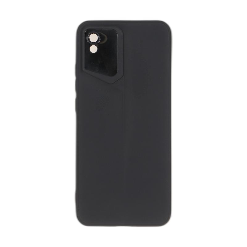 قاب گوشی Redmi 9A شیائومی سری Porsche Design سیلیکونی ژله ای محافظ لنز دار مشکی