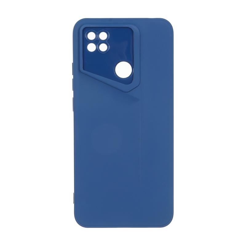 قاب گوشی Redmi 9C - Redmi 10A - Poco C3 شیائومی سری Porsche Design پورش دیزاین محافظ لنز دار آبی