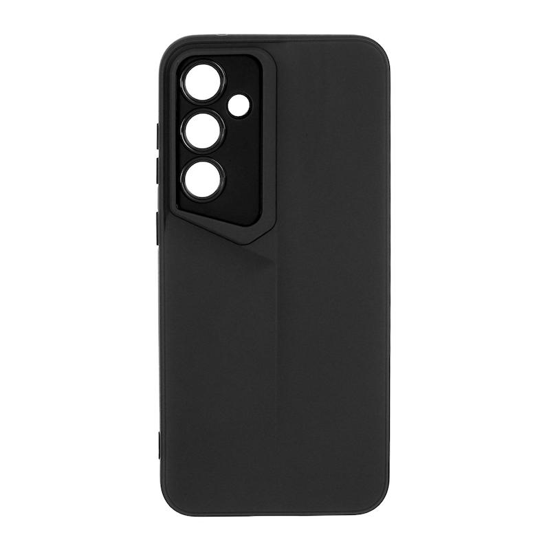 قاب گوشی Galaxy S23 FE سامسونگ سری Porsche Design سیلیکونی ژله ای محافظ لنز دار مشکی