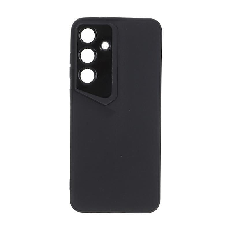 قاب گوشی Galaxy S25 FE سامسونگ سری Porsche Design سیلیکونی ژله ای محافظ لنز دار مشکی