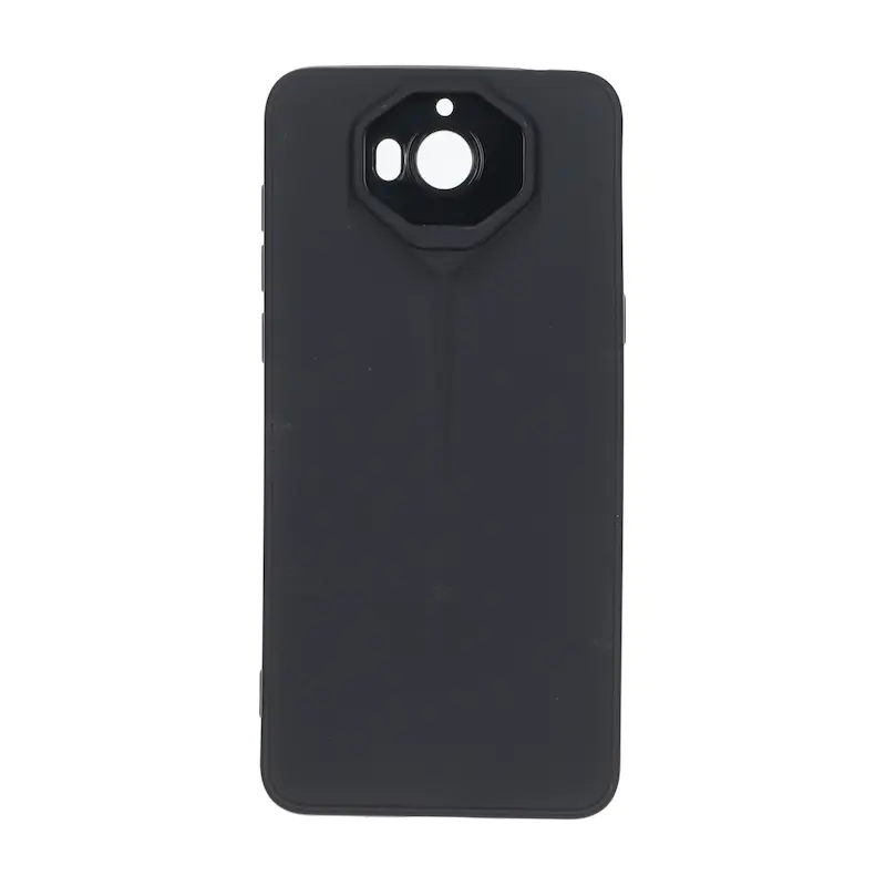 قاب گوشی Huawei Y5 2017 هوآوی سری Porsche Design سیلیکونی ژله ای محافظ لنز دار مشکی