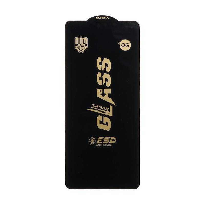 گلس گوشی Redmi Note 9S - Note 9 Pro - Note 9 Pro Max - Poco X3 - X3 NFC - X3 Pro - Galaxy A72 - A80 - A90 شیشه ای OG Glass سری آنتی استاتیک Super X ESD اورجینال