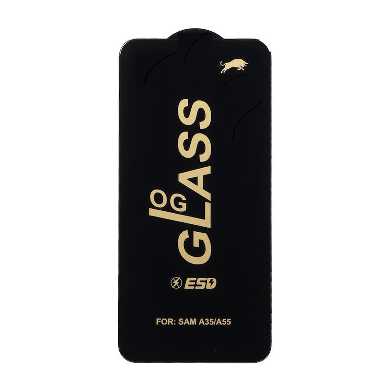 گلس گوشی Galaxy A35 - A55 سامسونگ شیشه ای OG Glass سری آنتی استاتیک ESD اورجینال