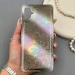 قاب گوشی Galaxy A06 سامسونگ ماربل هولوگرامی براق با ساختار سخت و دور شفاف