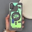 قاب گوشی Galaxy A05 سامسونگ هولوگرامی ایربگ‌دار با فریم TPU مات