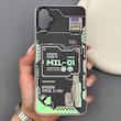 قاب گوشی Galaxy A05 سامسونگ هولوگرامی ایربگ‌دار با فریم TPU مات