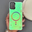 قاب گوشی Galaxy A06 سامسونگ هولوگرامی ایربگ‌دار با فریم TPU مات