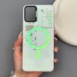قاب گوشی Galaxy A06 سامسونگ هولوگرامی ایربگ‌دار با فریم TPU مات
