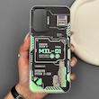 قاب گوشی Galaxy A14 سامسونگ هولوگرامی ایربگ‌دار با فریم TPU مات