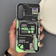 قاب گوشی Galaxy A16 سامسونگ هولوگرامی ایربگ‌دار با فریم TPU مات