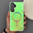 قاب گوشی Galaxy A16 سامسونگ هولوگرامی ایربگ‌دار با فریم TPU مات
