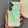 قاب گوشی Galaxy A25 سامسونگ هولوگرامی ایربگ‌دار با فریم TPU مات