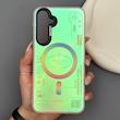 قاب گوشی Galaxy A35 سامسونگ هولوگرامی ایربگ‌دار با فریم TPU مات