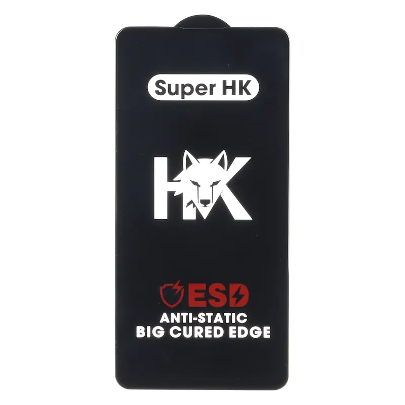 گلس گوشی Huawei Nova 7i - Y7P - Poco F2 - F2 Pro - Galaxy S21 FE شیشه ای فول کاور ESD ANTI STATIC دور تراش Full Cover Super HK اورجینال