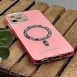 قاب گوشی Galaxy A06 سامسونگ اورجینال سوکول SO COOL طرح مگ سیف رنگ صورتی