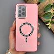 قاب گوشی Galaxy A13 4G - A04S سامسونگ اورجینال سوکول SO COOL طرح مگ سیف رنگ صورتی 