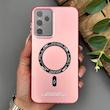 قاب گوشی Galaxy A15 سامسونگ اورجینال سوکول SO COOL طرح مگ سیف رنگ صورتی