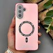 قاب گوشی Galaxy A17 سامسونگ اورجینال سوکول SO COOL طرح مگ سیف رنگ صورتی