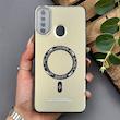 قاب گوشی Galaxy A20S سامسونگ اورجینال سوکول SO COOL طرح مگ سیف رنگ خاکستری