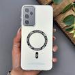 قاب گوشی Galaxy A24 سامسونگ اورجینال سوکول SO COOL طرح مگ سیف رنگ نقره ای