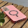 قاب گوشی Galaxy A24 سامسونگ اورجینال سوکول SO COOL طرح مگ سیف رنگ صورتی
