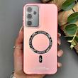 قاب گوشی Galaxy A25 سامسونگ اورجینال سوکول SO COOL طرح مگ سیف رنگ صورتی 