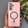 قاب گوشی Galaxy A26 سامسونگ اورجینال سوکول SO COOL طرح مگ سیف رنگ صورتی 