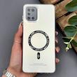 قاب گوشی Galaxy A31 سامسونگ اورجینال سوکول SO COOL طرح مگ سیف رنگ نقره ای