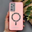 قاب گوشی Galaxy A34 سامسونگ اورجینال سوکول SO COOL طرح مگ سیف رنگ صورتی