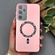 قاب گوشی Galaxy A35 سامسونگ اورجینال سوکول SO COOL طرح مگ سیف رنگ صورتی