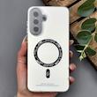 قاب گوشی Galaxy A36 سامسونگ اورجینال سوکول SO COOL طرح مگ سیف رنگ نقره ای