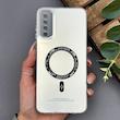 قاب گوشی Galaxy A30S - A50S - A50 سامسونگ اورجینال سوکول SO COOL طرح مگ سیف رنگ نقره ای