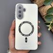 قاب گوشی Galaxy A56 سامسونگ اورجینال سوکول SO COOL طرح مگ سیف رنگ نقره ای