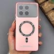 قاب گوشی Redmi K70E - Poco X6 Pro شیائومی اورجینال سوکول SO COOL طرح مگ سیف رنگ صورتی