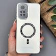قاب گوشی Redmi Note 11 4G - Redmi Note 11S شیائومی اورجینال سوکول SO COOL طرح مگ سیف رنگ نقره ای