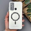 قاب گوشی Redmi Note 8 - Redmi Note 8 2021 شیائومی اورجینال سوکول SO COOL طرح مگ سیف رنگ نقره ای
