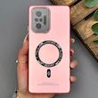 قاب گوشی Redmi Note 10 Pro 4G - Redmi Note 10 Pro Max شیائومی اورجینال سوکول SO COOL طرح مگ سیف رنگ صورتی