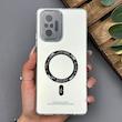 قاب گوشی Redmi Note 10 Pro 4G - Redmi Note 10 Pro Max شیائومی اورجینال سوکول SO COOL طرح مگ سیف رنگ نقره ای
