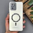 قاب گوشی Redmi Note 10 4G - Redmi Note 10S - Poco M5S شیائومی اورجینال سوکول SO COOL طرح مگ سیف رنگ نقره ای