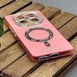 قاب گوشی Redmi Note 14 Pro 4G شیائومی اورجینال سوکول SO COOL طرح مگ سیف رنگ صورتی