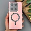 قاب گوشی Redmi Note 13 Pro 4G - Poco M6 Pro 4G - Redmi Note 14S شیائومی اورجینال سوکول SO COOL طرح مگ سیف رنگ صورتی