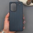 قاب گوشی Redmi Note 13 Pro Plus شیائومی قاب ریمووا Rimowa های کپی درجه یک رنگ سرمه ای