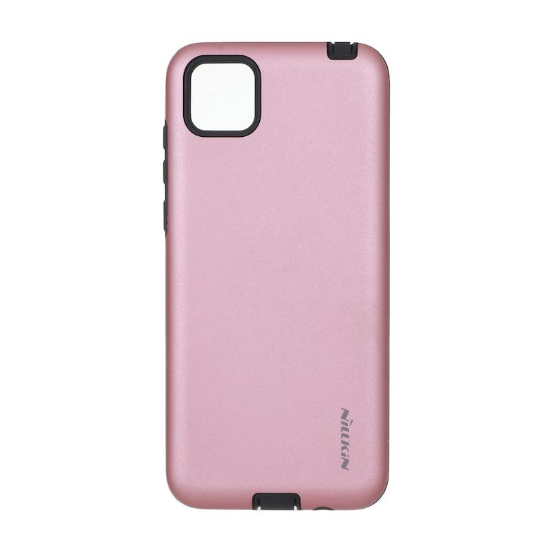 قاب گوشی Huawei Y5P هوآوی طرح ضد ضربه Nillkin دو تیکه رزگلد با محافظ سوکت شارژ