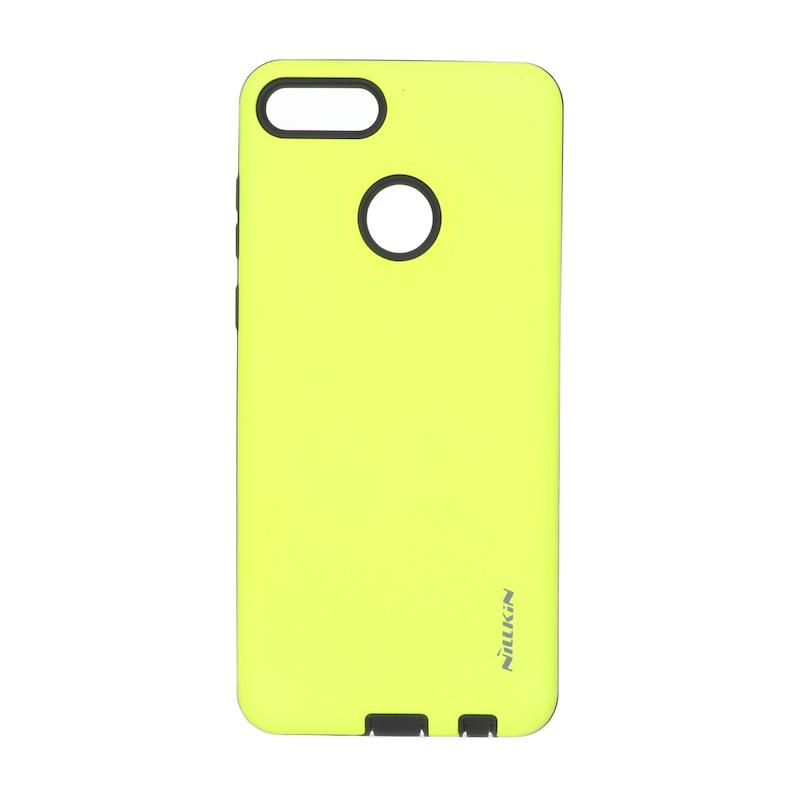 قاب گوشی Huawei Y9 2018 هوآوی طرح ضد ضربه Nillkin دو تیکه فسفری با محافظ سوکت شارژ
