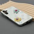 قاب گوشی Galaxy A24 سامسونگ آینه ای فانتزی عروسکی دور نقره ای برجسته کیوت