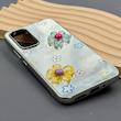 قاب گوشی Galaxy A54 سامسونگ آینه ای فانتزی عروسکی دور نقره ای برجسته کیوت