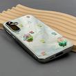 قاب گوشی Galaxy A55 سامسونگ آینه ای فانتزی عروسکی دور نقره ای برجسته کیوت