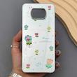 قاب گوشی Poco X3 NFC - Poco X3 Pro شیائومی آینه ای فانتزی عروسکی دور نقره ای برجسته کیوت