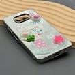 قاب گوشی Poco X3 NFC - Poco X3 Pro شیائومی آینه ای فانتزی عروسکی دور نقره ای برجسته کیوت
