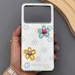 قاب گوشی Redmi K70E - Poco X6 Pro شیائومی آینه ای فانتزی عروسکی دور نقره ای برجسته کیوت 